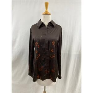 NWT Etcetera Blouse Flower of Life size 6